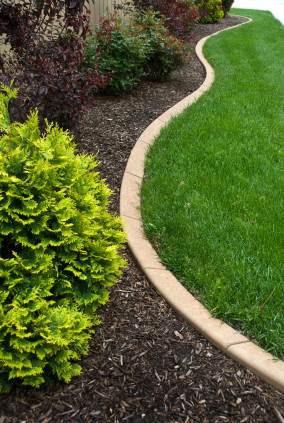 Landscape edging by PPM Properties LLC.